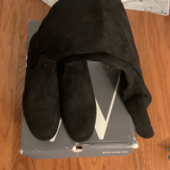 Faux Suede Wor Primrose Knee High Boots ( NWTO BOX)SIZE 11 - Picture 9 of 10